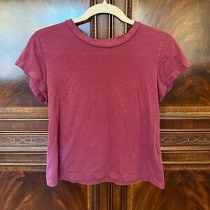 Citizens of Humanity Purple Cotton Tee